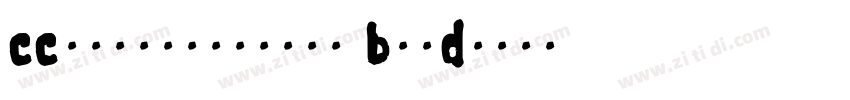 ccwuxtrywuxtry bold字体转换